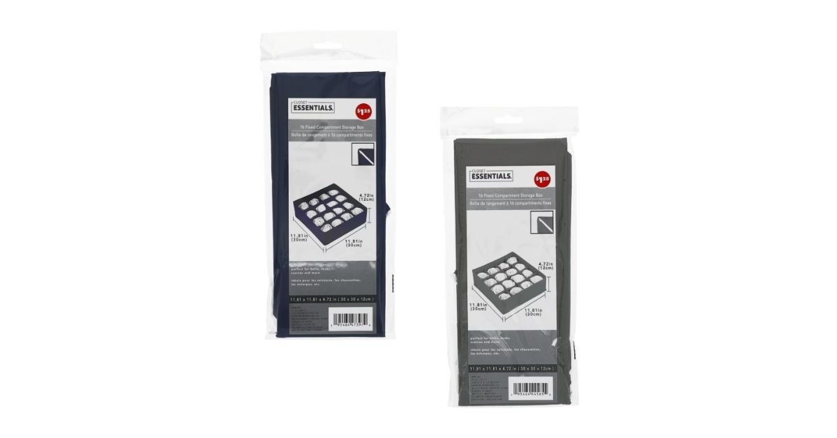 16 compartment drawer organizer