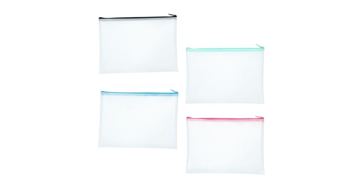 jot mesh zipper bag
