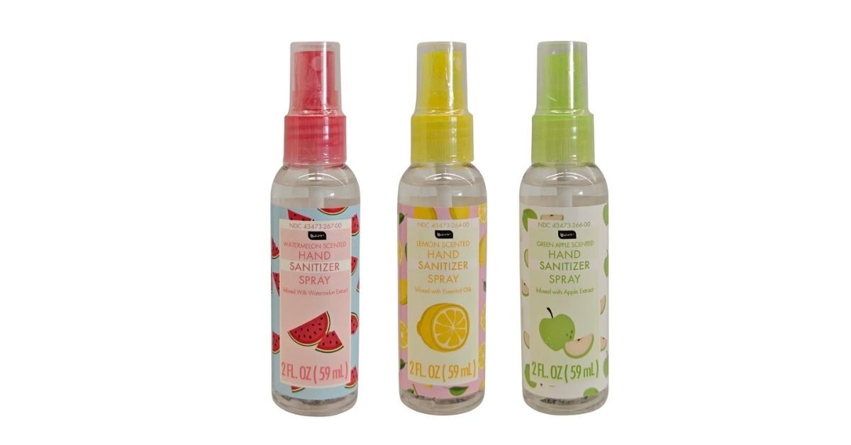 scented hand sanitizer