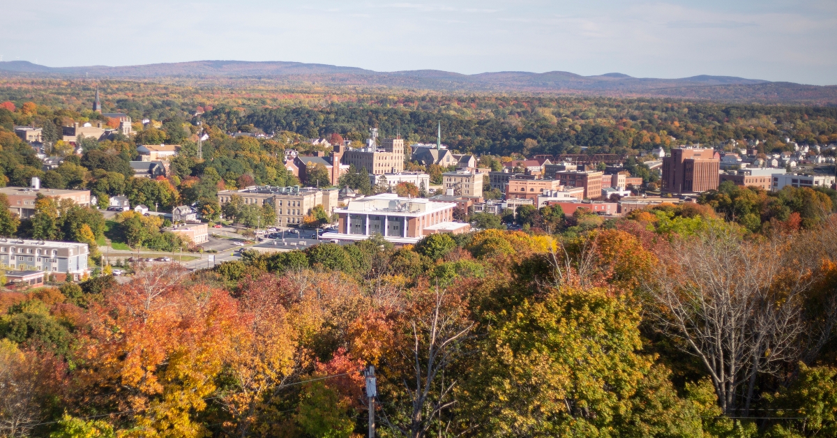 bangor maine in the fall