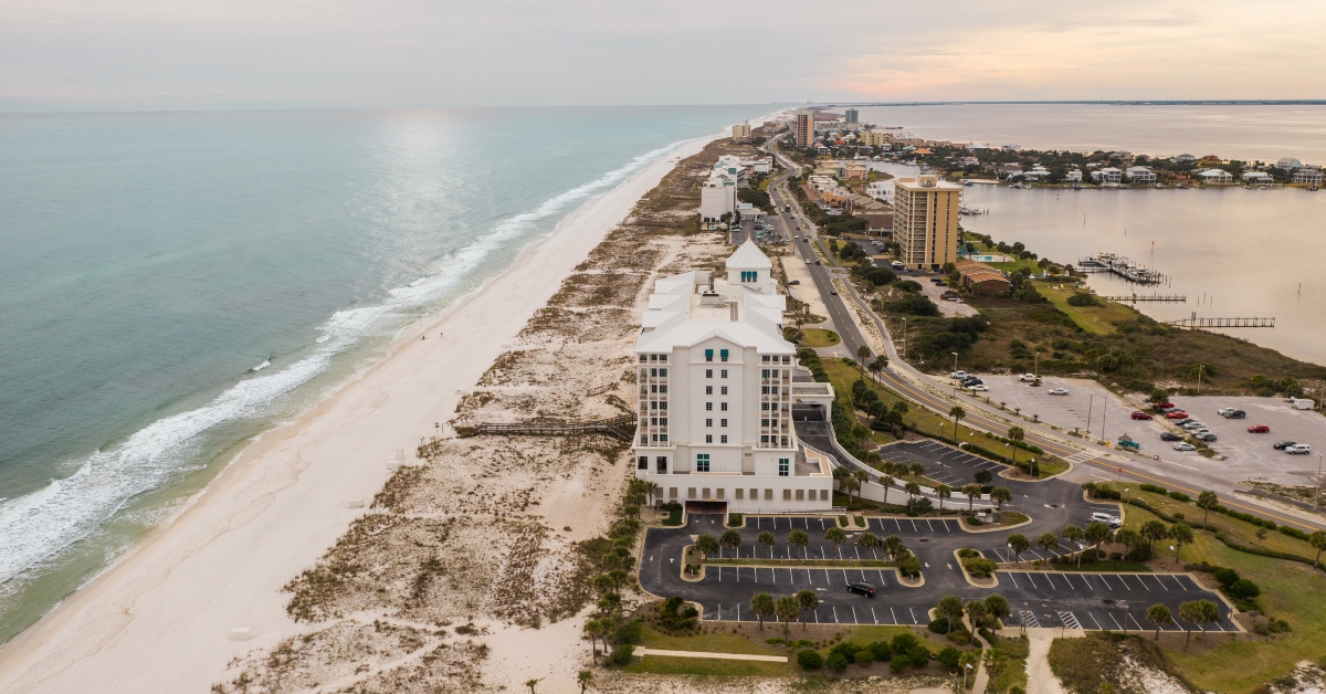 pensacola beach coast
