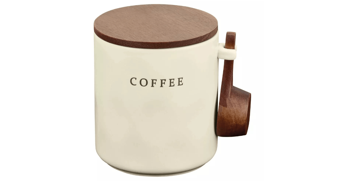 crofton stoneware canister