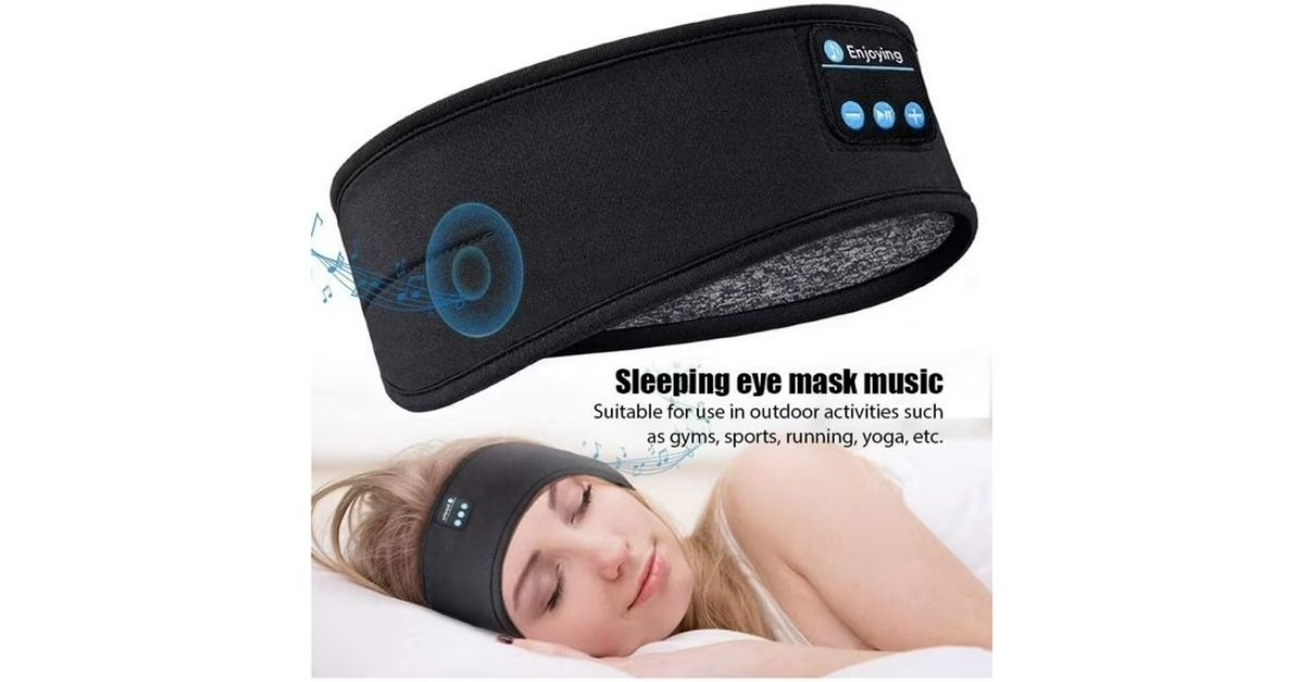 jumaocun bluetooth sleep and sports earphones