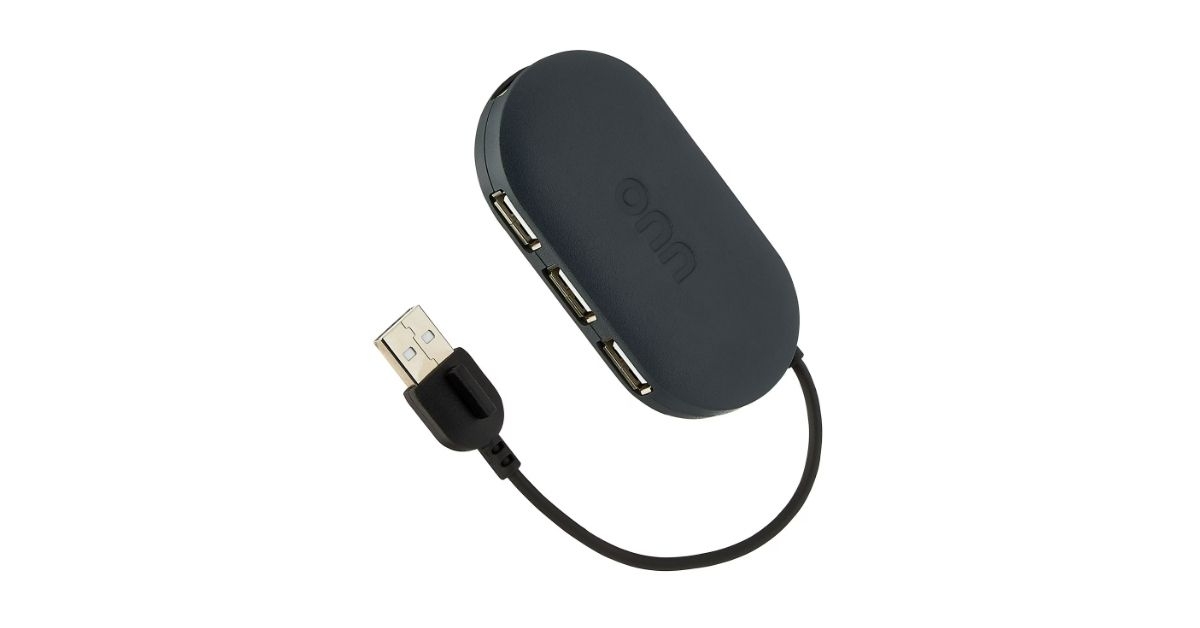 onn portable usb hub