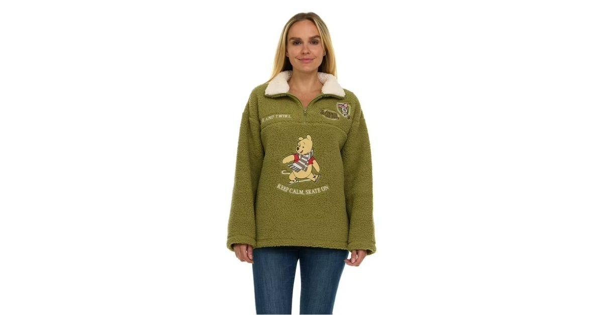 winter sherpa pullover