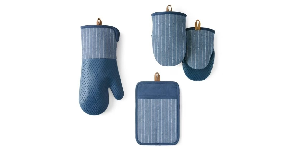 silicone oven mitt pot holder