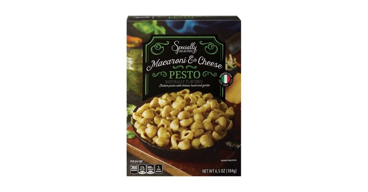 mac cheese pesto pasta