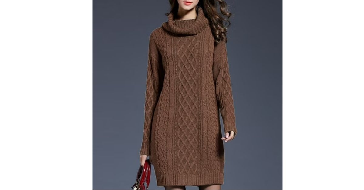 knit sweater dress