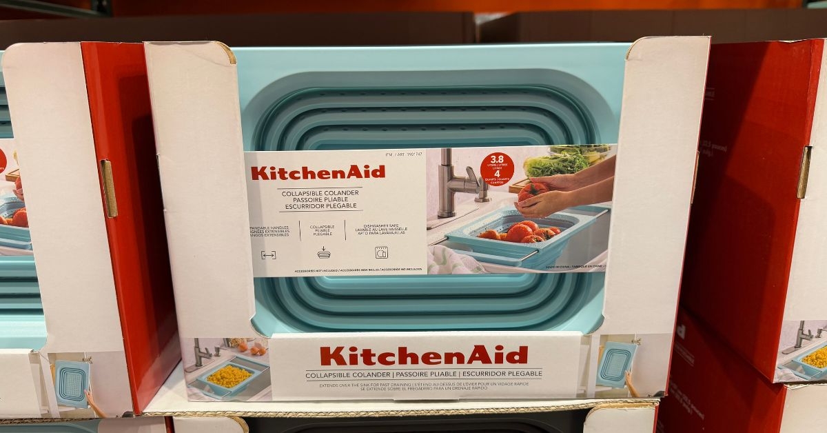 collapsible collander