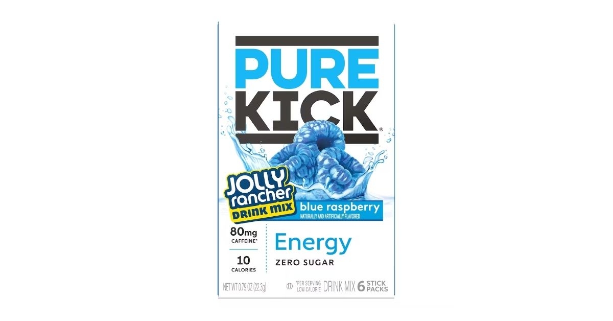 blue raspberry flavored drink mix