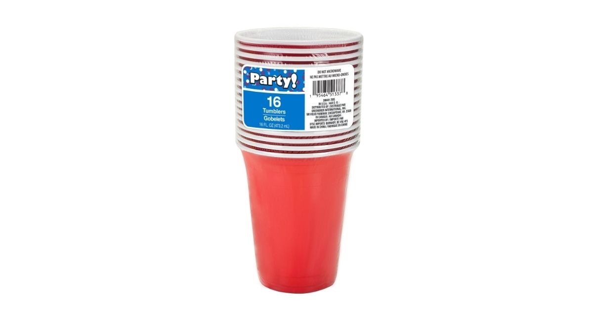 plastic tumbler cup pack