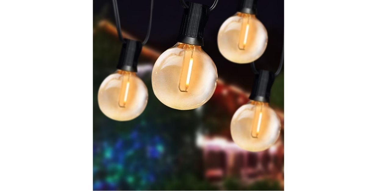 outdoor string lights