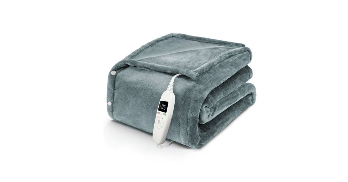 electric heated throw blanket