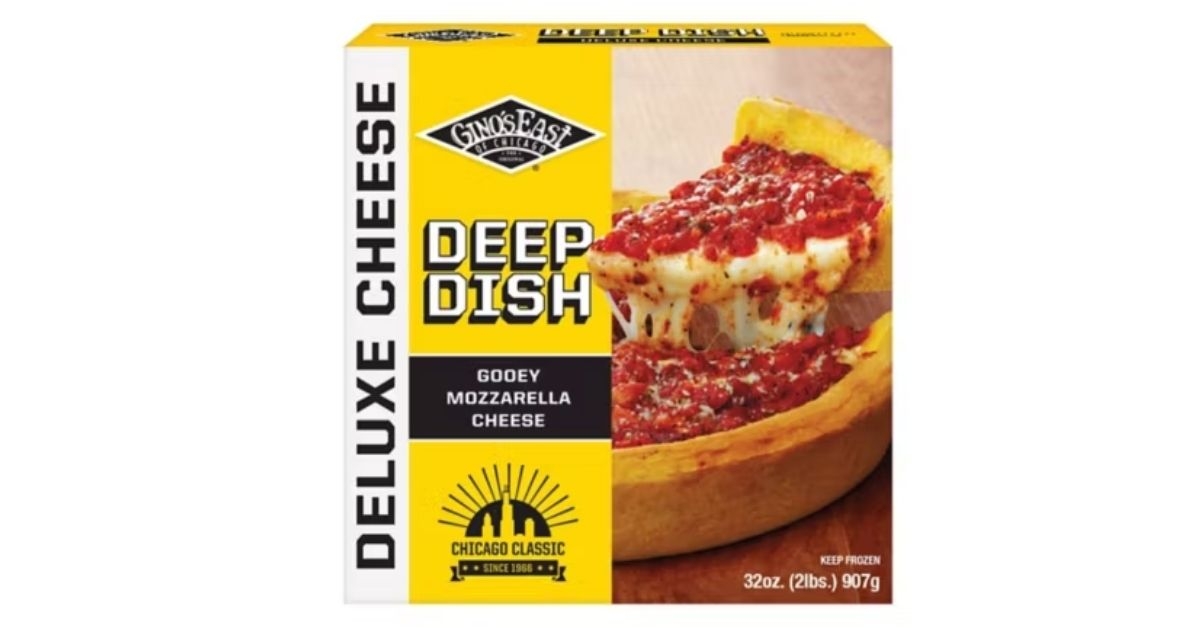 deep dish cheese pizza