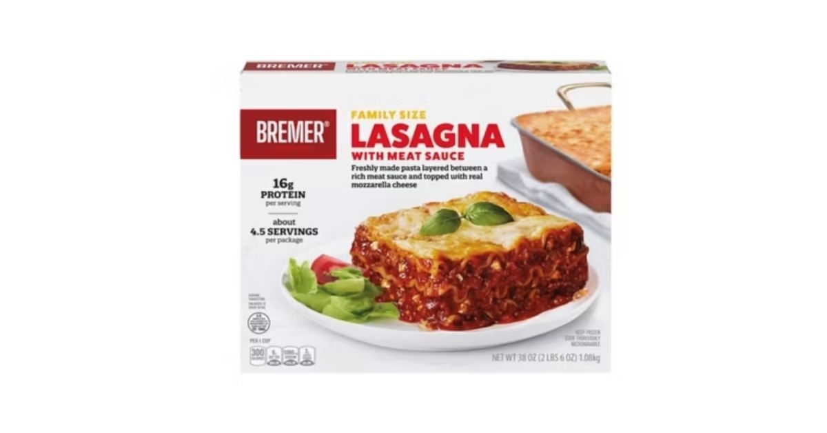 lasagna with meat sauce