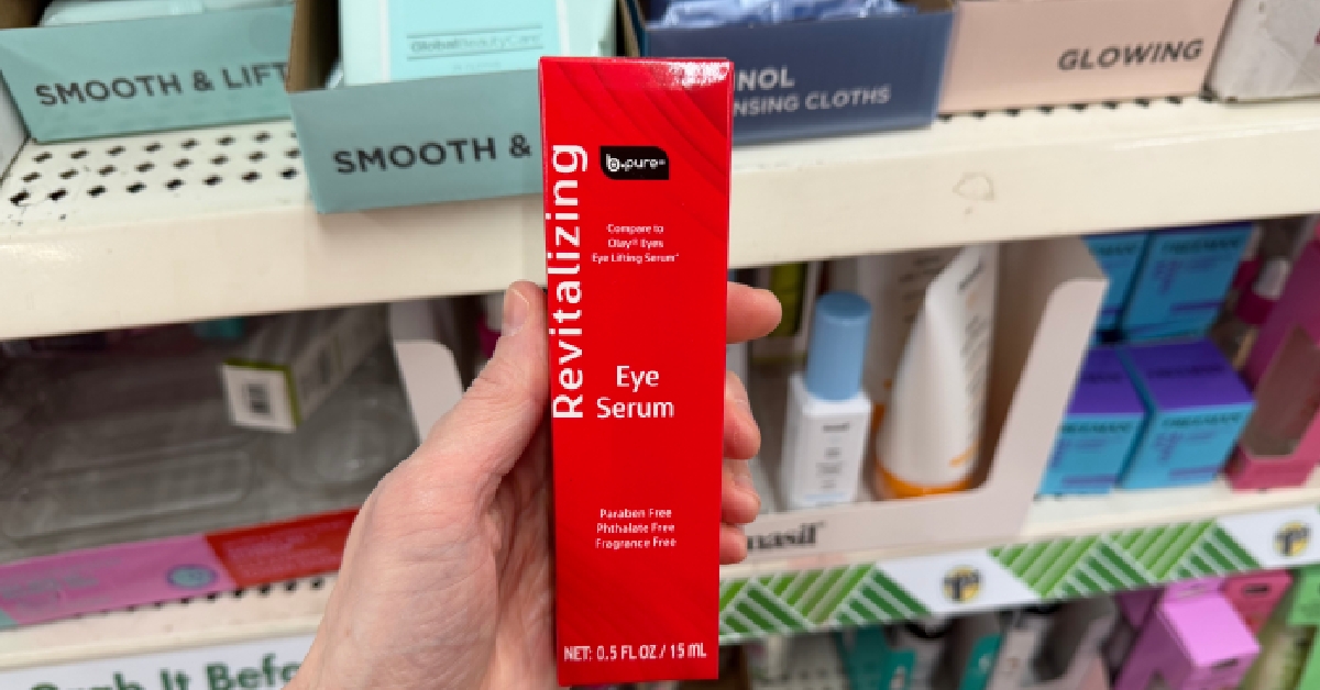 b pure revitalizing eye serum