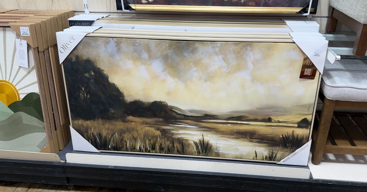 hand embellished painting