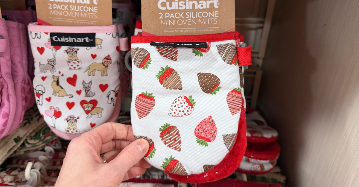 cuisinart silicone oven mitts