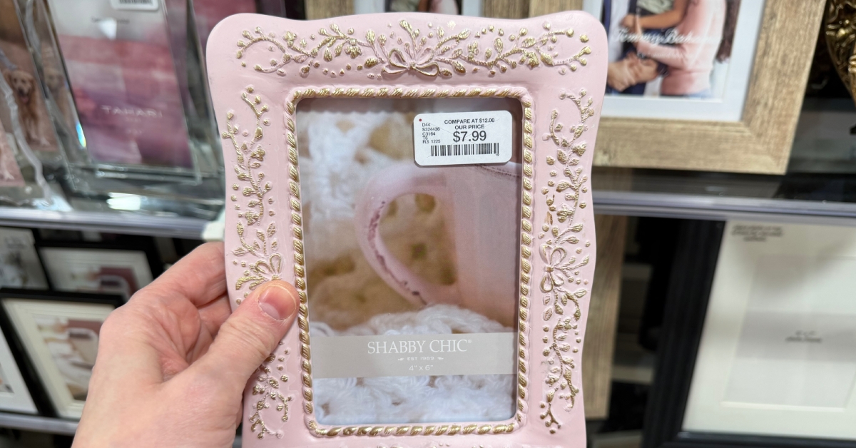 shabby chic photo frame
