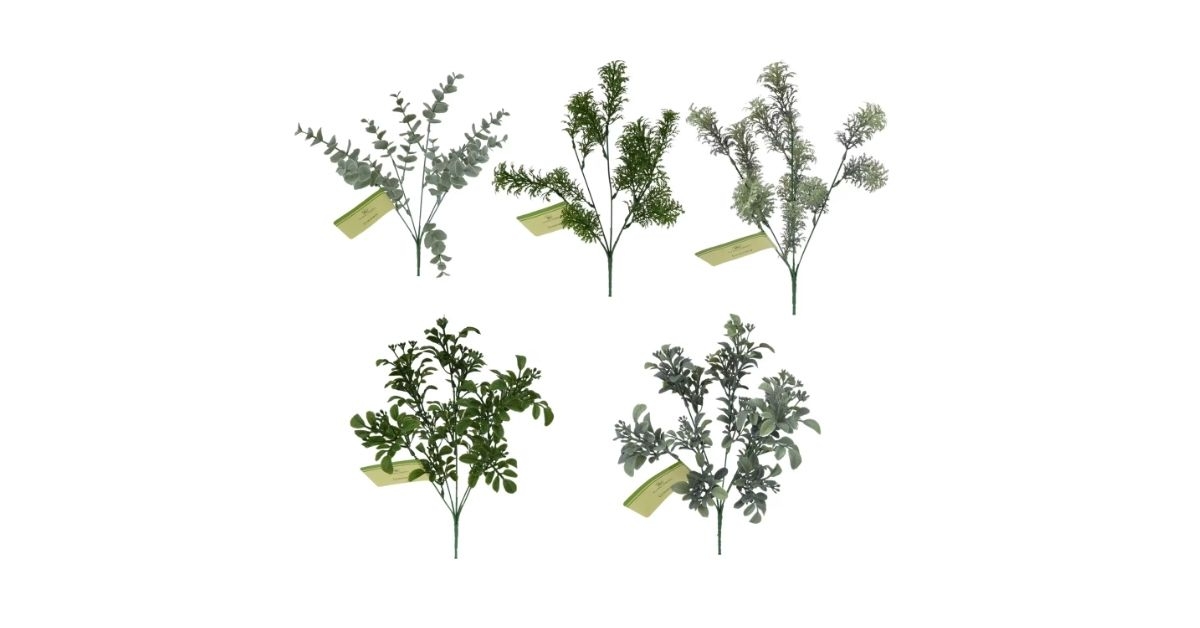 floral garden assorted greenery bunch