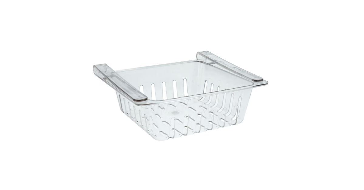 clear fridge clip on basket