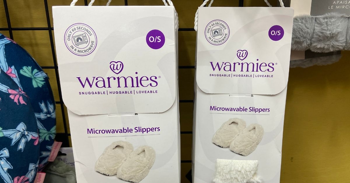 warmies microwavable slippers