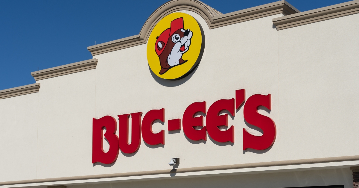 Buc-ee's store sign on the building