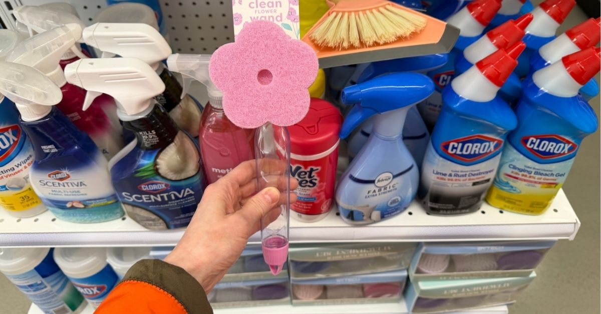 magic clean flower wand