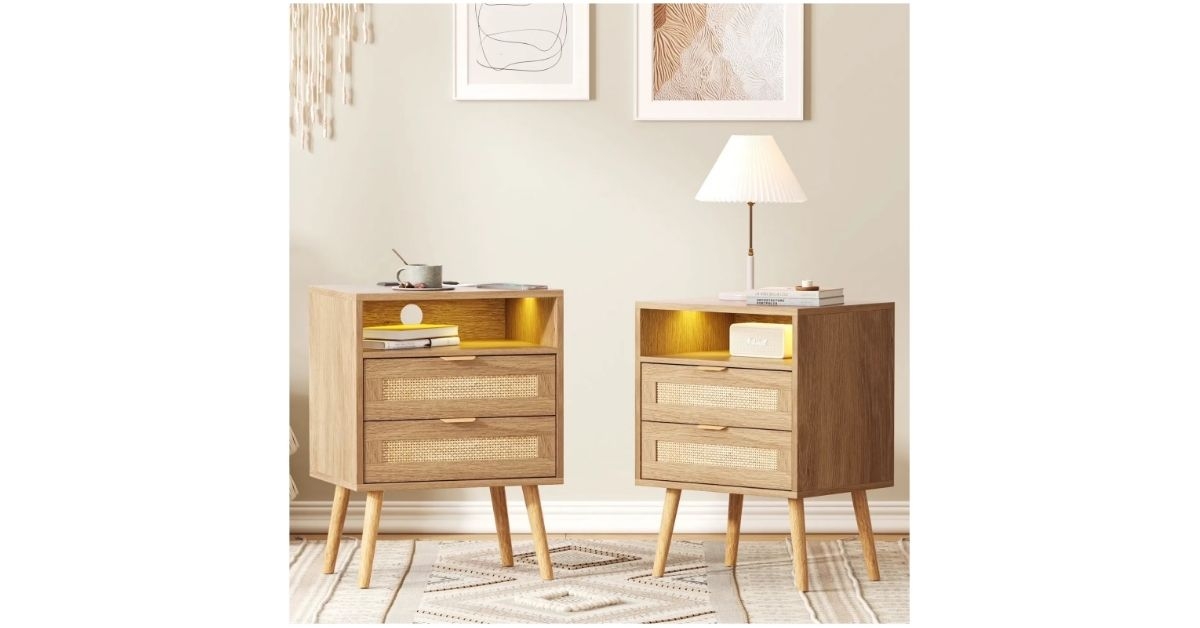 vabches nightstand set