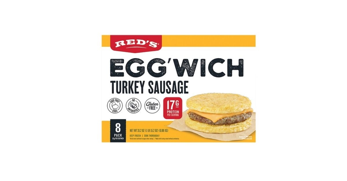 turkey sausage eggwich