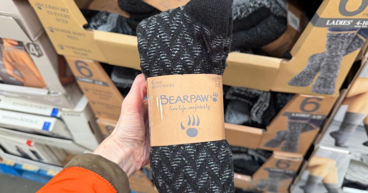 bearpaw womens boot socks