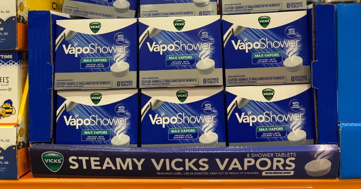 vicks vaposhower max vapors