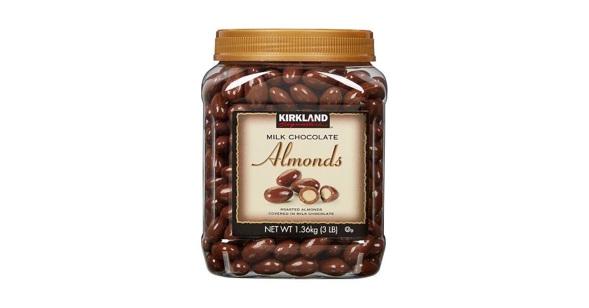 kirkland signature almonds milk chocolate