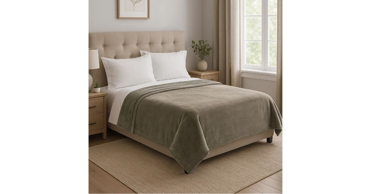 kirkland signature plush blanket