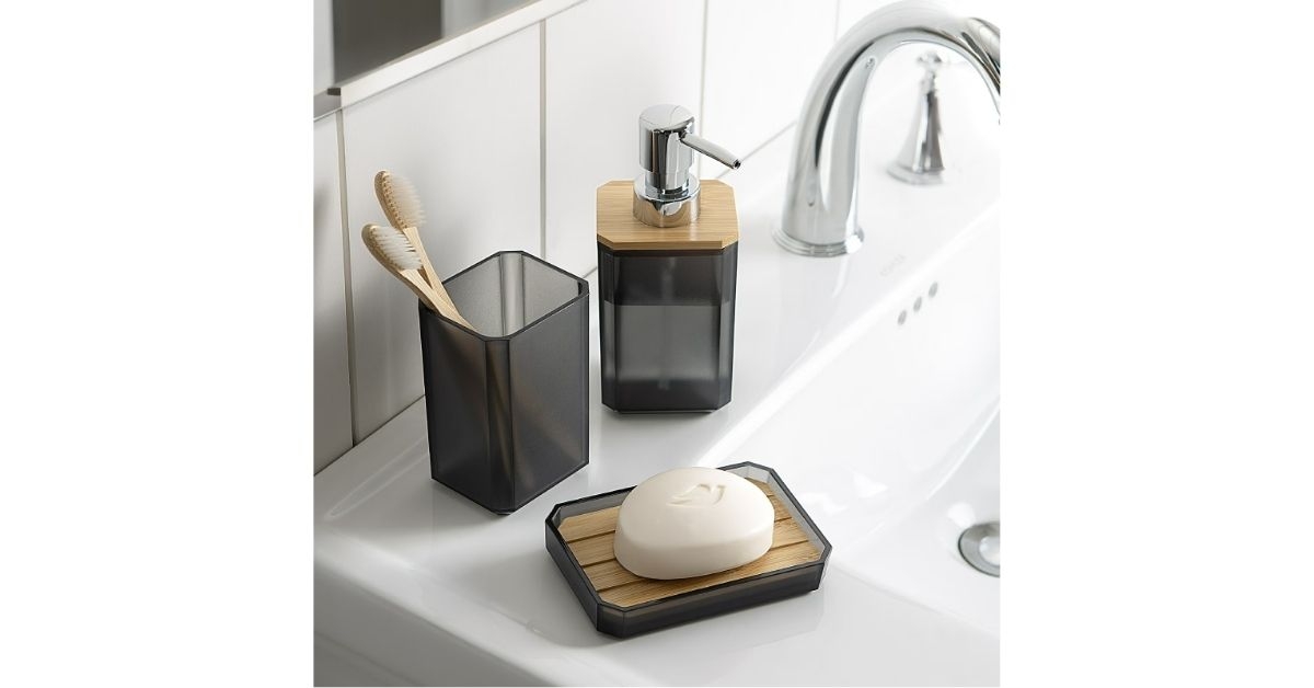 bath accessory set