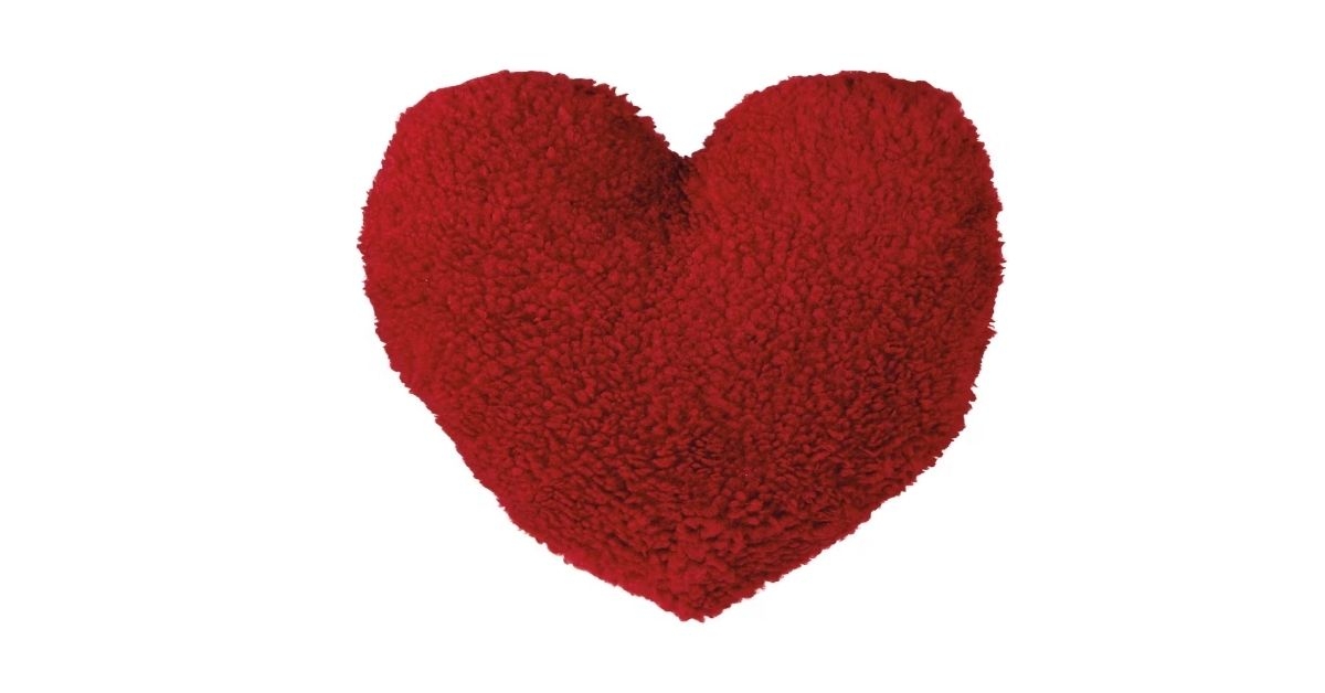 valentines day pillow
