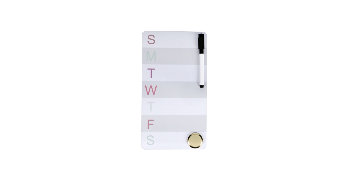 magnetic dry erase board set