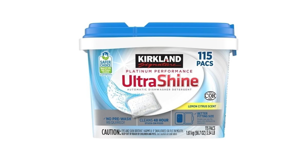 kirkland signature dishwasher detergent