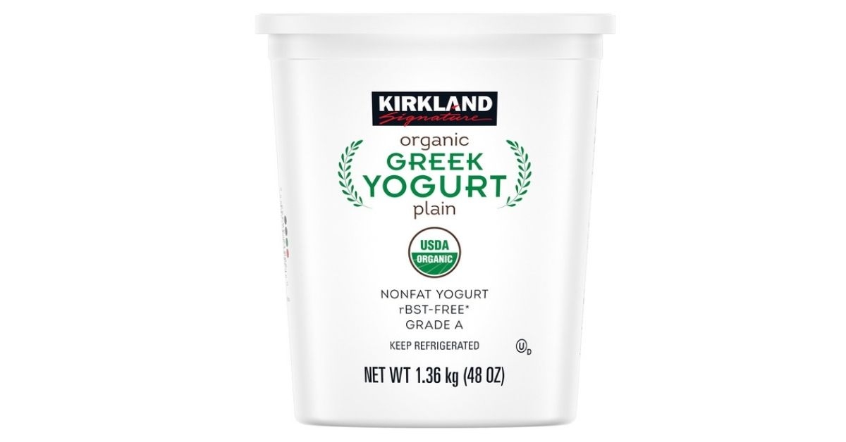 kirkland signature organic greek yogurt