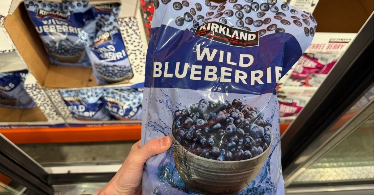 a pack of wild blueberries