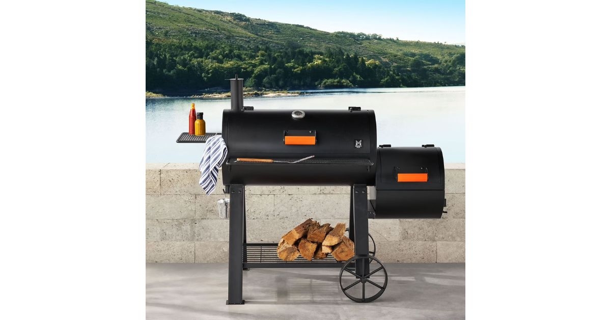 Member's Mark Barrel Grill With Offset Smoker