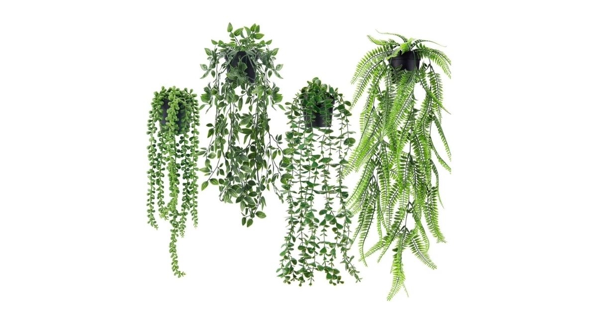 miracle fake hanging plants