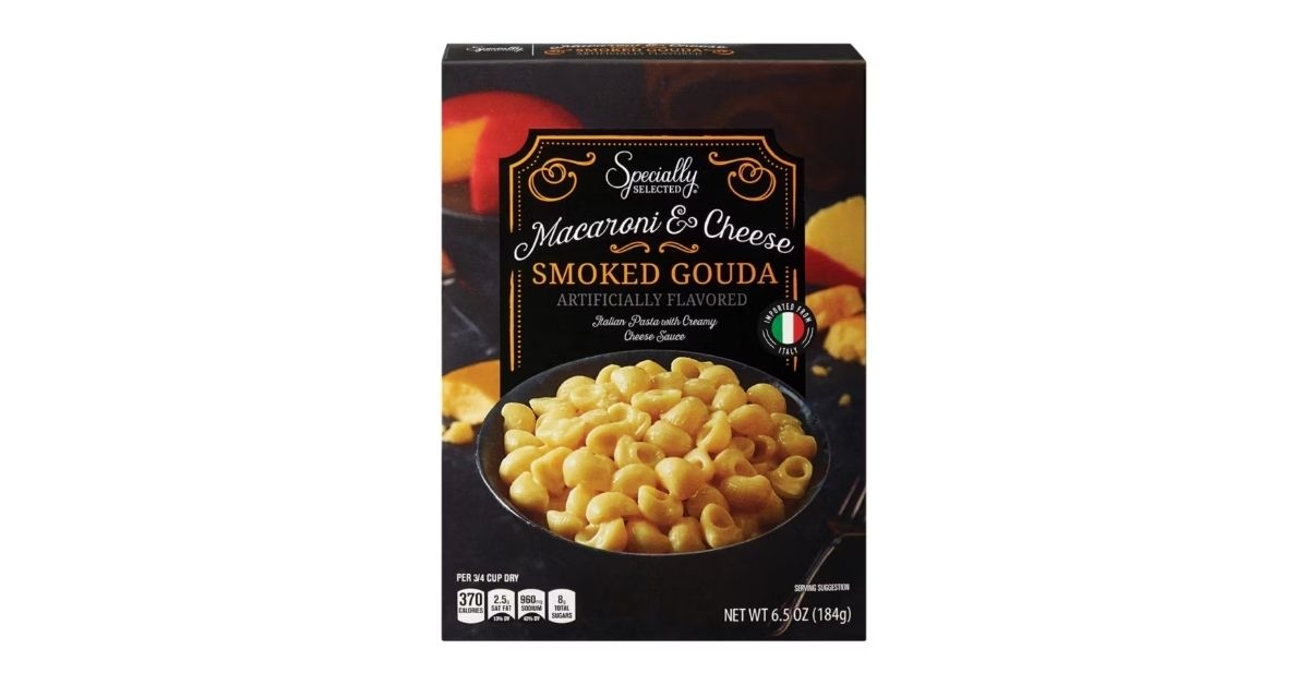 specially selected macaroni cheese