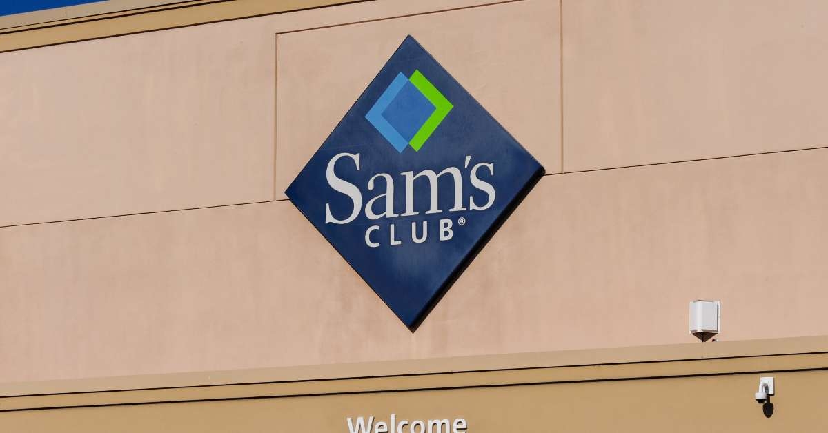 sams club exterior signage