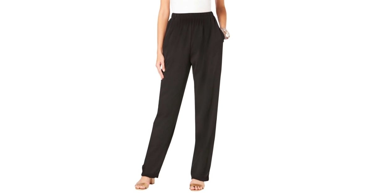 womens fleece lined lounge pants