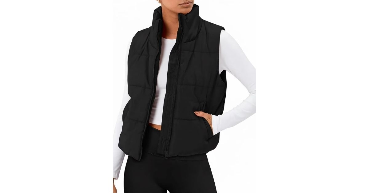 snubs puffer vest for women