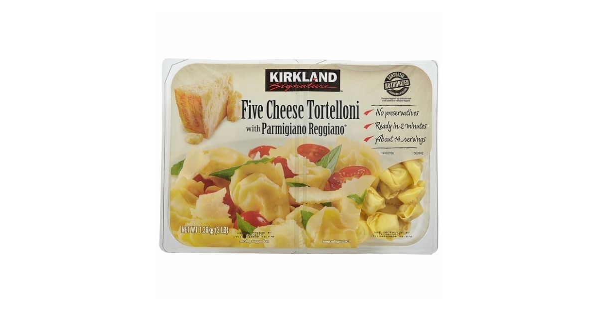 kirkland signature five cheese tortelloni