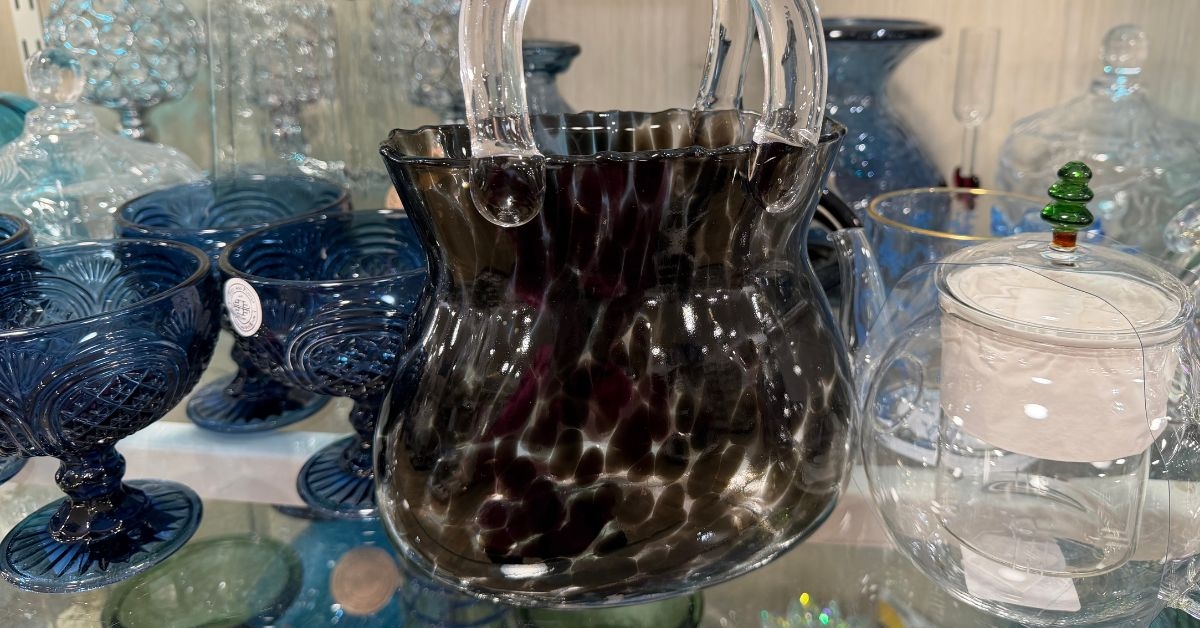 homegoods glass purse