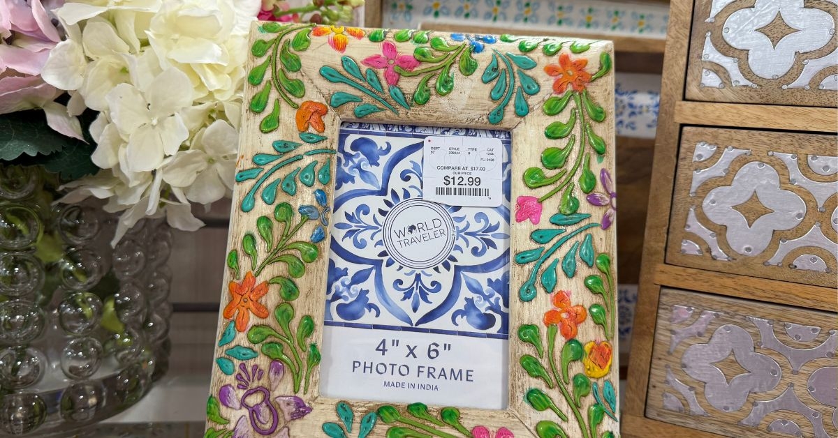 world traveler photo frame