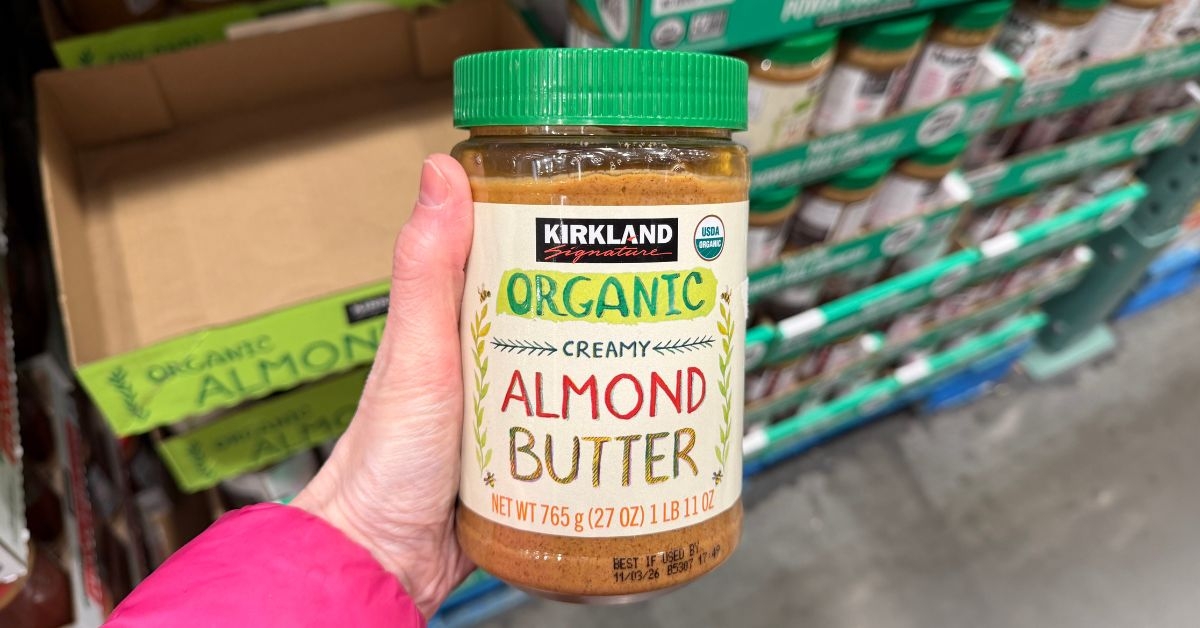 organic almond butter